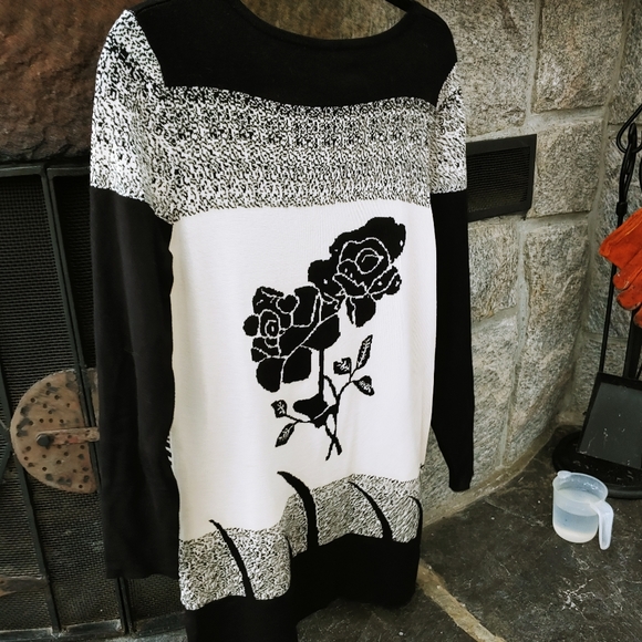 Flower print sweater - Picture 4 of 4